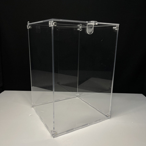 Urna Acrilico Sorteo Buzon Sugerencias Rifa 30 X 30 X 40 Cm 1