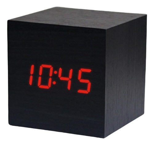 Reloj Led De Madera Model: Vst-869 0