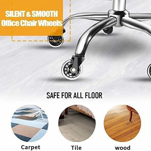 Juego De 5 Ruedas De Repuesto Para Silla De Oficina 1