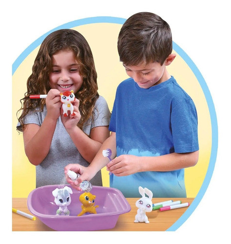 Color My Pets Set 4 Mascotas Para Pintar Borrar Ditoys 2471 1