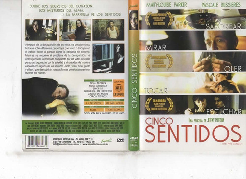 Cinco Sentidos - Dvd Original - Buen Estado 0