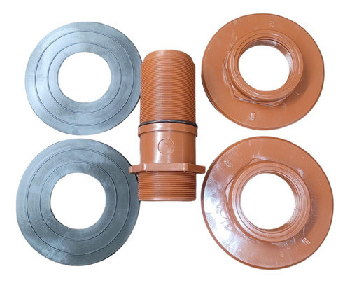 Conexion Adaptador Tanque Brida Diam 2 1/2 Pulgadas  Pp 1