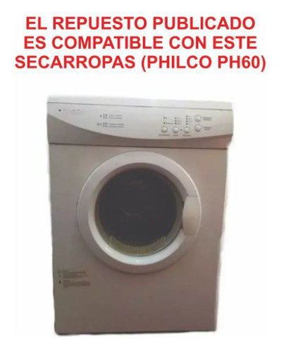 Correa Secarropas Philco Dr-ph60 Importada Original 6ph 1950 1