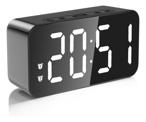 Reloj Despertador Digital Para Dormitorios, Reloj Despertado 0