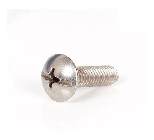 Tornillo Cabeza Tanque Acero Inoxidable 304 M5x50mm X10u 0