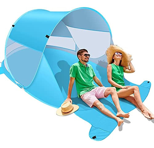 Carpa De Playa, Gran Sombra De Playa Emergente Automática In 0