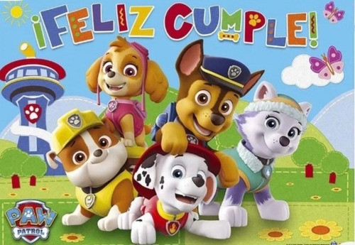 Cotillón, Patrol, Patrulla Canin10 Chicos,invitación,bolsita 0