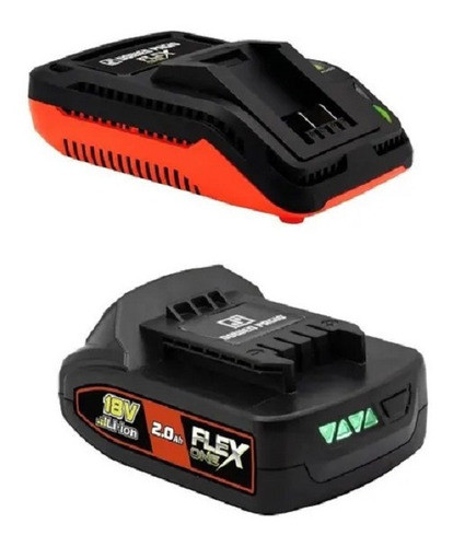 Bateria Flex One 2 Amper Dowen Pagio Mas Cargador - Tyt 0