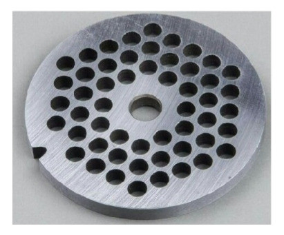 Disco Para Picadoras De Carne Modelo 22 Con Agujeros De 6mm 1
