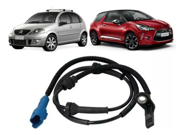 Sensor Abs Delantero Original C3 Picasso Peugeot 208 2008 0