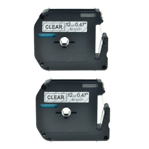 2pk M-k131 Mk-131 Negro Sobre Cinta Etiqueta Clara Para P-to 0