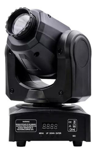 Cabezal Movil Led Spot 30w Dmx Venetian Vt-s30 0