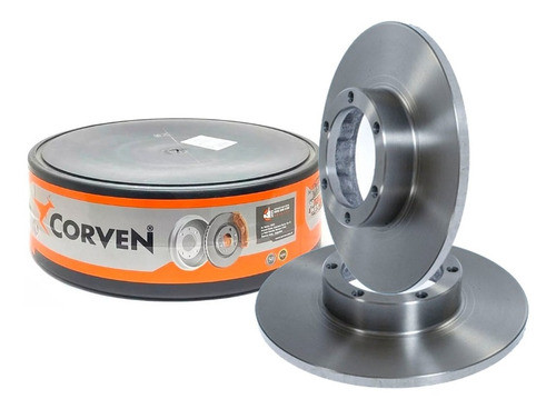 Kit 2 Discos Freno Renault R12 228mm 0