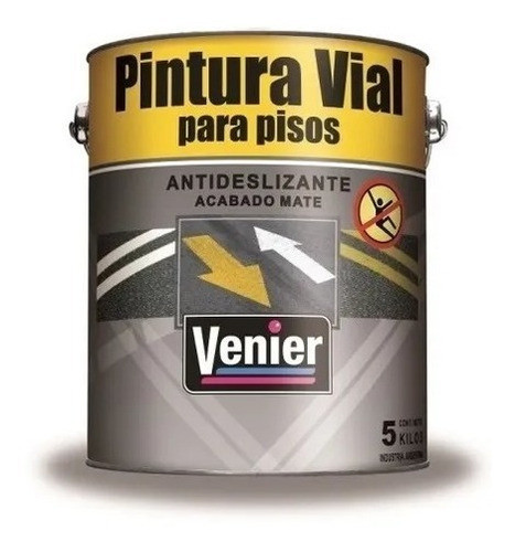 Venier Pintura Demarcacion Vial Amarilla 1 Litro 0