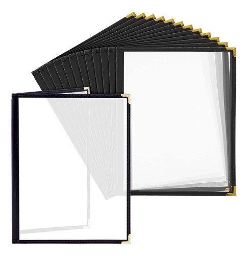 Cubiertas Menú Restaurante Doble Vista 4 Páginas 8.5 X 11 0