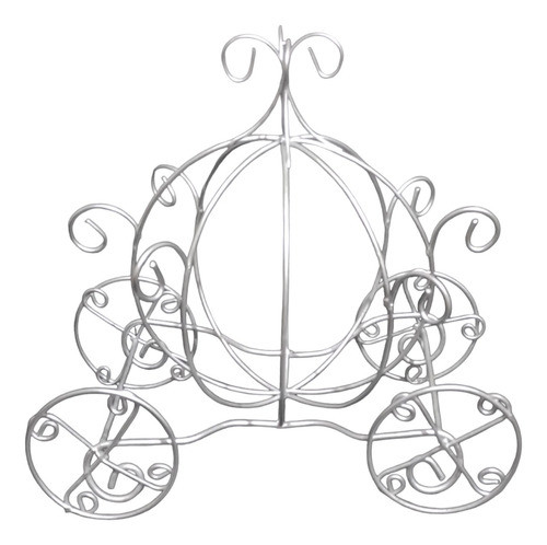 Centro De Mesa Carroza En Hierro,10 Unidades 0