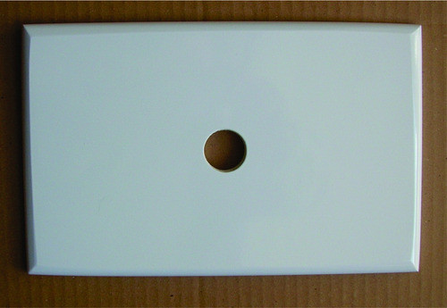 Tapa Deposito Madera Laqueada De Pared Blanco Eco 1