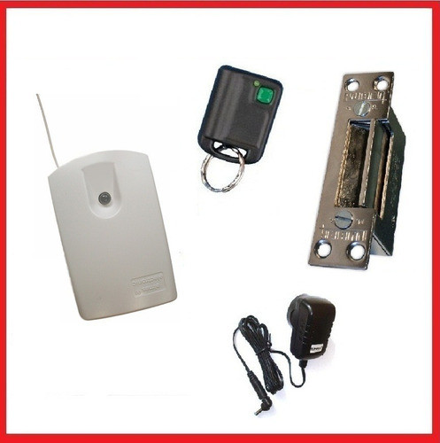 Cerradura Electrica Kit Inalambrico Largo Alcance Con 1 Control 1