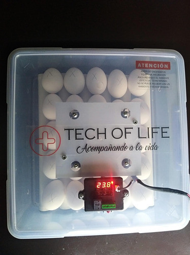 Nueva Incubadora 25 Huevos Volteo A Rodillos 1