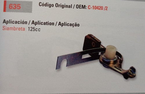 Platino Siambretta 125 Dze 635 Ciclomotos 1