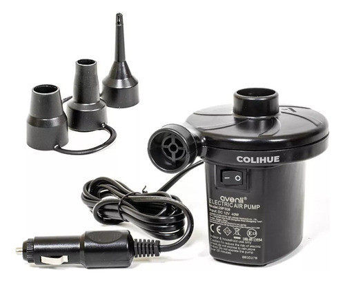 Inflador Electrico 12 Volts Apolo Colchon Pileta Colchoneta 1