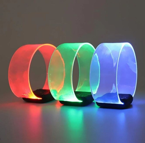 Pulsera Led Luminosa Imantada Premium X1u Carioca Fiesta 1