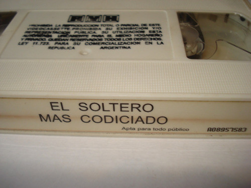 Vhs El Soltero Más Codiciado ( The Bachelor, Mariah Carey) 0