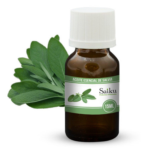 Aceite Esencial De Salvia Oficinalis 15ml Pura Materia Prim 0