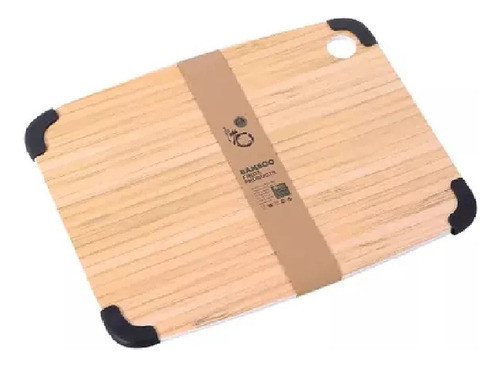Tabla Madera Cortar Picar 29x22.5cm Diseñada Para Uso Diario 0