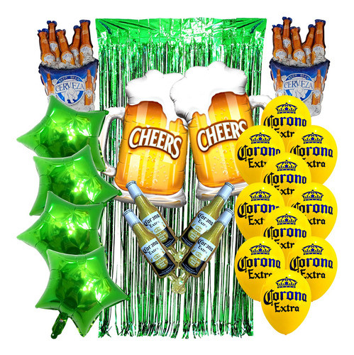 Combo Kit Globos Decoración San Patricio N3 0