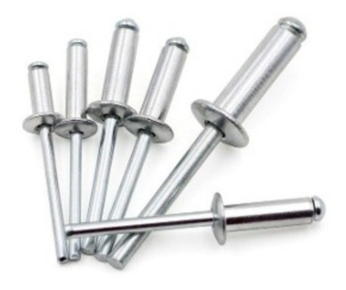 Remache Pop Aluminio 3,5 X 14 Mm X 100 U 0