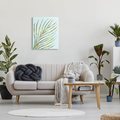 Stupell Industries Vivid Palm Leaf Botanical Canvas Wall Art 1