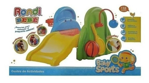 Centro De Actividades Rondi Baby Sport Tobogán Basket 0
