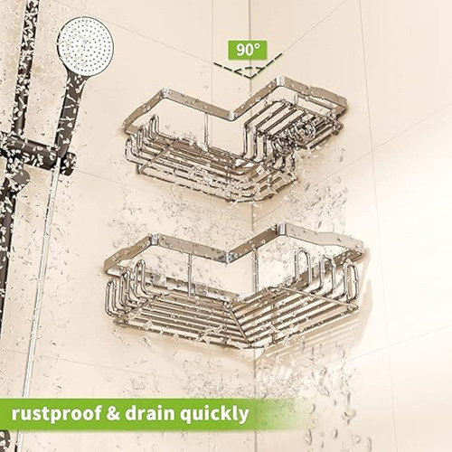 Esquina De Ducha Con Soporte Para Jabón, Paquete 1