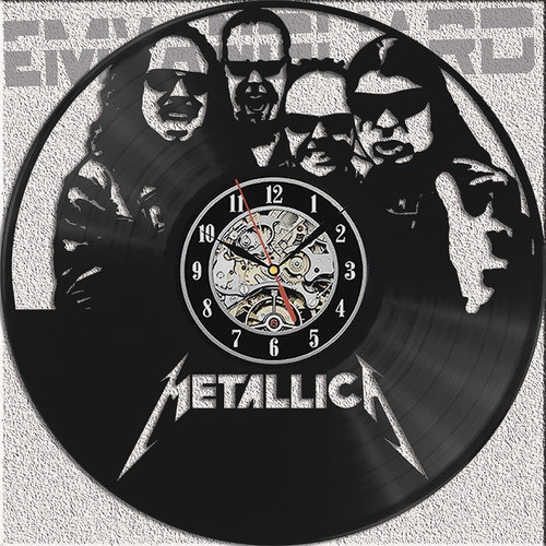 Reloj Foo Fighters Vinilo Ideal Regalo.el 2do. Al 20% Off 1