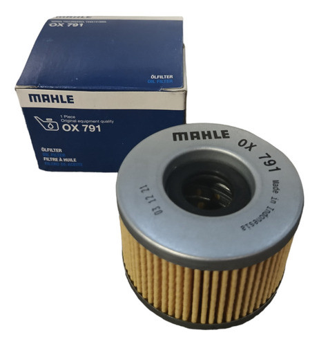 Filtro De Aceite Mahle Ox791 0