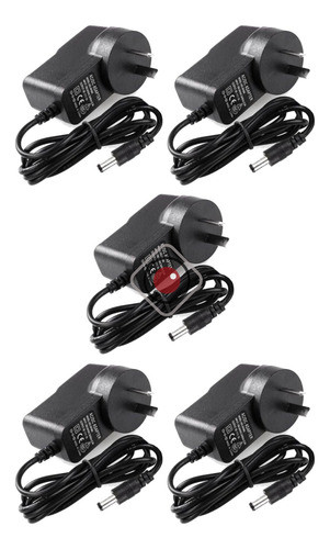 Fuente Switching 12v 1 Amp X 5 Unidades - Cctv - Redvision 0
