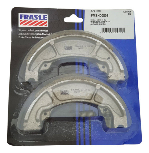 Zapatas Freno Honda Storm 125 Titan 2000 Cg 125 Frasle Spot 0