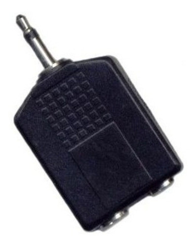 Adaptador Ficha Plug 3.5 Mono A 2 Jack 6.5 Stereo 0