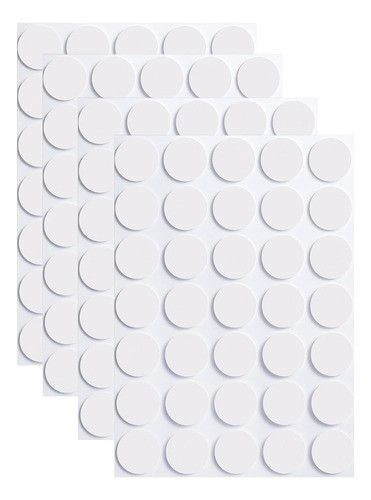 Pegatinas Redondas Adhesivas De 20mm Diámetro, Removibles Al 1