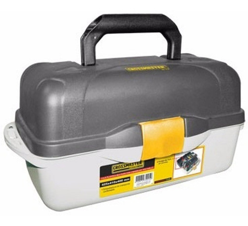 Caja Tipo Fuelle Pesca Crossmaster C/organizador 3 Bandejas 0