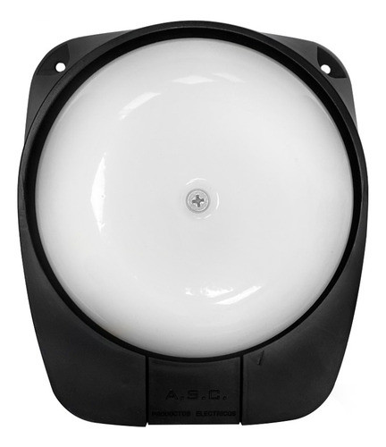 Campana Blanca Timbre 150mm  220v Asc Electro Medina 0