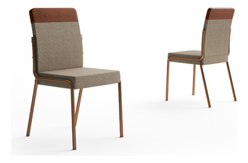 Juego De Comedor 6 Sillas Tapizadas Diseño Elegante Confort 1