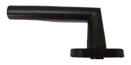 Manija Puerta Picaporte Doble Balancin Casiopea Negra Oval 0