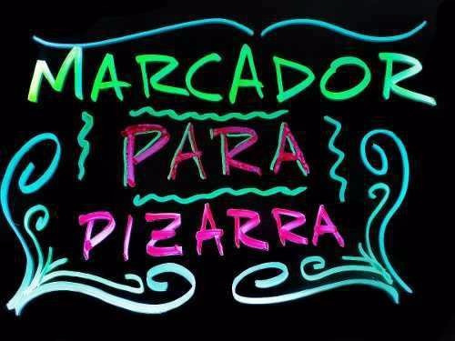 Fibrones Marcador Para Vidrio Pizarra Led Y Vidrieras Deco 1