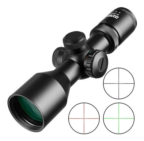 Mira Táctica Compacta Rifle De Caza 3-9x40ve Reticulo Ilumin 0