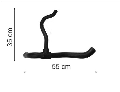 Mangon Radiador Inferior Fiat Strada 1.6 16v Etorq 0