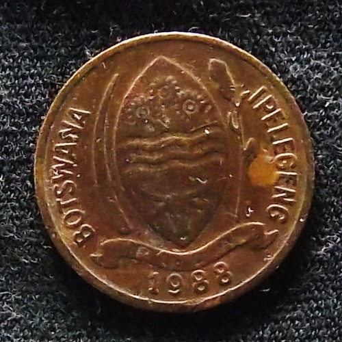 Botswana 5 Thebe 1988 Bueno Km 4 1