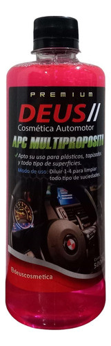 Apc Limpiador Multipropósito Para Autos Deus 500ml 0