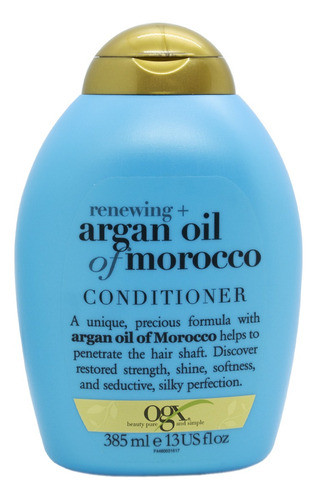 Ogx Argan Oil Of Morocco Shampoo + Enjuague Cabello 385ml 3c 1